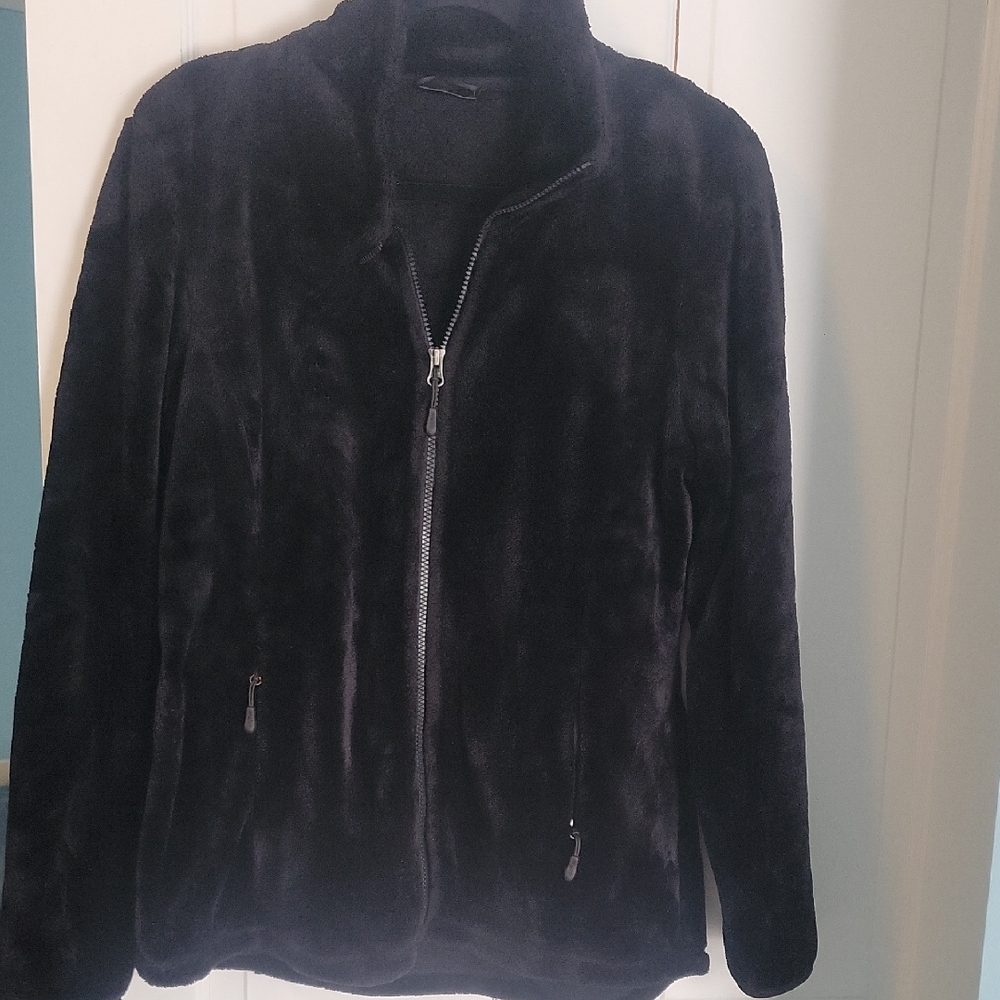 32 Degrees Black Fleece Jacket